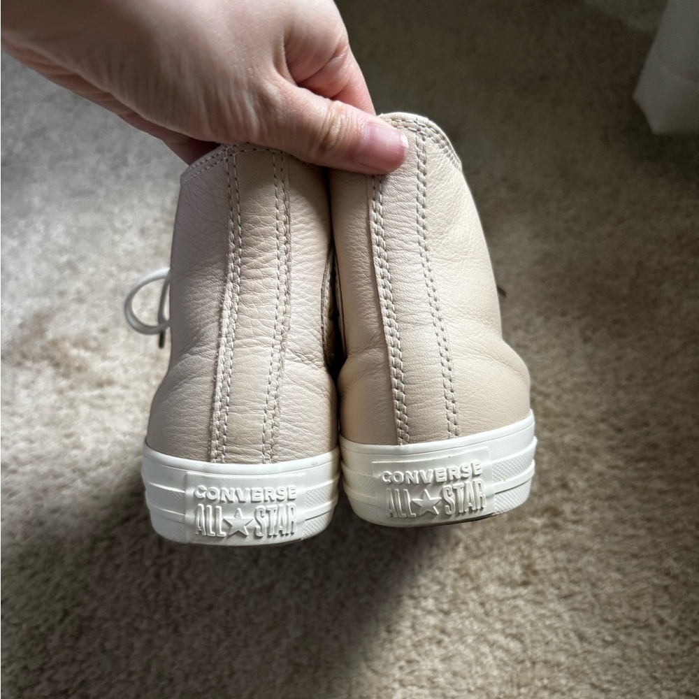 Converse | Leather High Tops - Picture 3 of 6